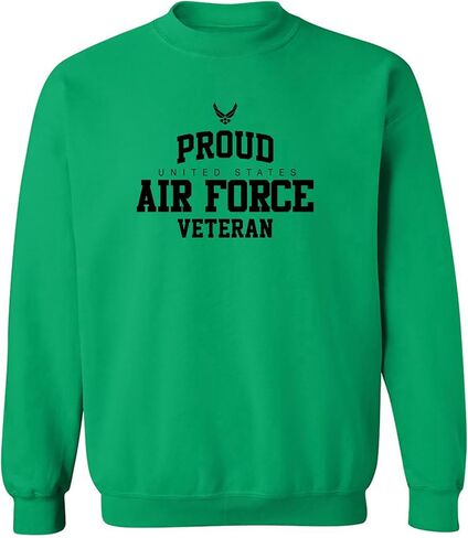 Zerogravitee Proud Air Force VETERAN Crewneck سويت شيرت in Saudi Arabia