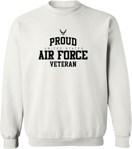 Zerogravitee Proud Air Force VETERAN Crewneck سويت شيرت in Saudi Arabia