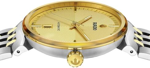 Rado - Florence Automatic - Unisex - Swiss Watch - Sapphire Crystal Dial - Stainless Steel Case - Automatic - PVD Yellow Gold - 39 mm in Saudi Arabia