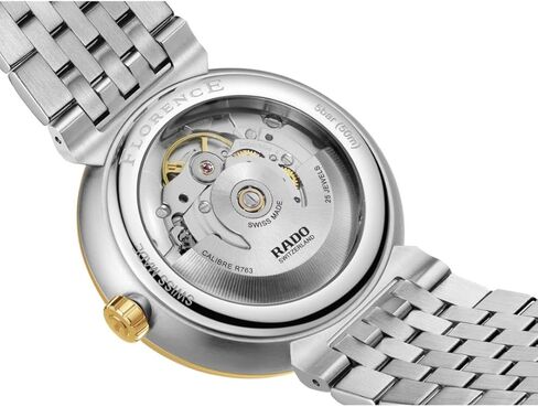 Rado - Florence Automatic - Unisex - Swiss Watch - Sapphire Crystal Dial - Stainless Steel Case - Automatic - PVD Yellow Gold - 39 mm in Saudi Arabia