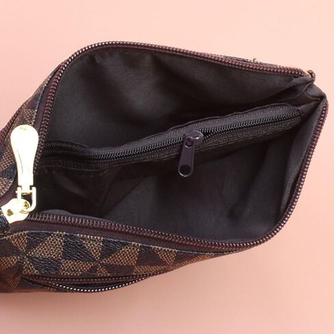 Women's Wallet Zipper Pocket Wallets with Wrist Strap, Credit Card Purse for Women and Men in Saudi Arabia