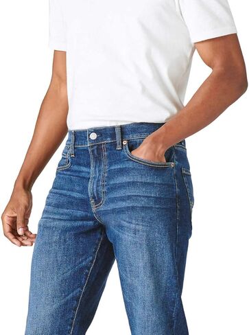 Lucky Brand 410 Athletic Straight Fit Jean Stretch Denim (US, Waist Inseam, 40, 32, Regular, Regular, Blue) in Saudi Arabia