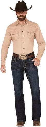 Cody James Men's Night Hawk Wash Wyatt Slim Bootcut Stretch Denim Jeans Medium Wash 30W x 32L US in Saudi Arabia