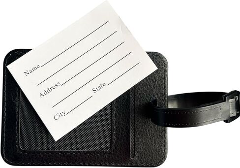 Decorative Luggage Tags with Watercolor Cat Design, Set of 2 in Saudi Arabia