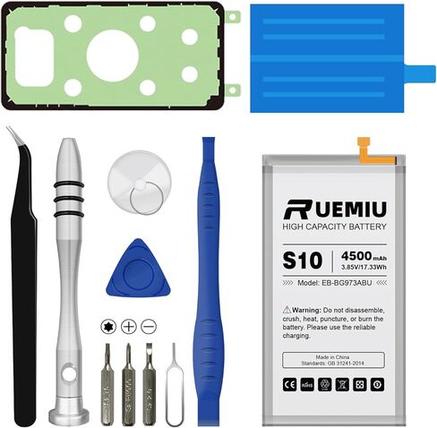 5150mAh Battery for Samsung Galaxy S10E,Upgraded High Capacity fit for S10E Model SM-G970U/U1 SM-G970F SM-G970W with Complete Repair Tool Kits in Saudi Arabia