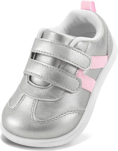 Toddler Wide Toe Box Barefoot Shoes for Boys & Girls Zero Drop Sneakers Little Kids Tennis Running Casual Shoes Baby First Walking Non-Slip Shoe Lightweight Comfort Outdoor Activities in Saudi Arabia