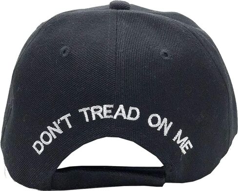 Don't Tread on Me | Gadsden Flag | Liberty or Death| 3D Embroidered Adjustable Baseball Cap Hat in Saudi Arabia
