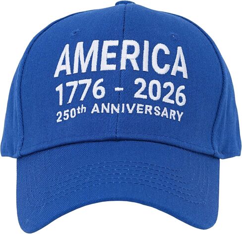 USA 250th Anniversary Hat, Embroidery Adjustable Baseball Cap,Statue of Liberty Freedom, 1776-2026 Gift for Independence Day in Saudi Arabia