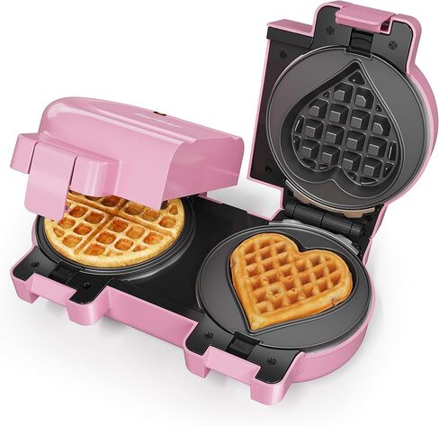 Sunvivi 3 in 1 Sandwich Maker, Electric Waffle Maker with Removable Non-stick Plates, 850W Panini Press Grill with Glass Top, Cool Touch Handle & Easy to Clean, Black in Saudi Arabia