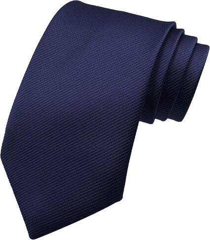 Men's Ties 3.15" Solid Tie Pure Color Classic Mens Necktie, Premium Formal Black Ties for Men in Saudi Arabia