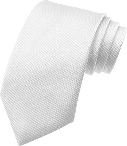 Men's Ties 3.15" Solid Tie Pure Color Classic Mens Necktie, Premium Formal Black Ties for Men in Saudi Arabia