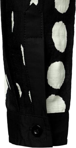 LucMatton Men's African Traditional Pattern Printed Hidden Button Long Sleeve Dashiki Shirt with Pocket in Saudi Arabia