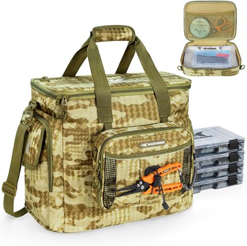 KastKing BaitSpace Tackle Bag with Removable Bait Binder, 4 Tackle Boxes in Saudi Arabia