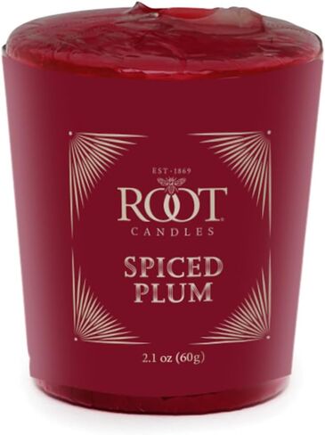 Root Candles Holiday Scented Candles Honeycomb Beeswax Blend Premium Handcrafted Candle with Wood Wick, 6-Ounce Square, Winter Mallow in Saudi Arabia