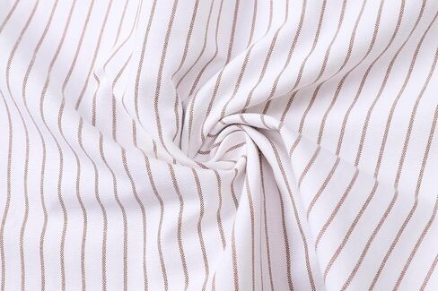 Cromoncent Mens Long Sleeve Oxford Button Down Shirts Casual Dress Shirt for Men,100% Cotton,Plaid/Stripes Shirts in Saudi Arabia