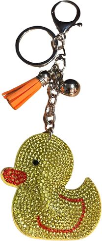 Popfizzy Rhinestone Keychains for Women and Girls, Bling Purse Charms, Birthday Gifts for Her, Backpack Key Chain, Bag Charms in Saudi Arabia