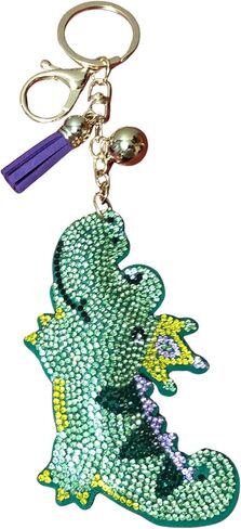 Popfizzy Rhinestone Keychains for Women and Girls, Bling Purse Charms, Birthday Gifts for Her, Backpack Key Chain, Bag Charms in Saudi Arabia