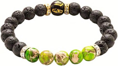 7 Chakras Bracelets for Women Men Chakra Resin Yoga Beaded Bracelet Religion Healing Crystals Lava Rock Natural Stone Beads Calming Anxiety Stretch Stress Relief Reiki Bracelet Jewelry Gifts in Saudi Arabia