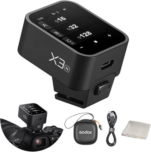 Godox X3-S X3S X3 S Compatible for Sony, Official TTL Wireless Flash Transmitter Trigger, OLED Touch Screen, Built-in 3.7V 850mAh Li-Ion Battery+Quick Charge, Small Size 1/8000s HSS with TCM Function in Saudi Arabia