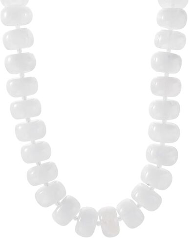 Miniature Semi-Precious Stone & Oversized Multi-Color Resin Bead Statement Necklace - 17"+3" Extender Chain Chunky Eye-Catching Beads | Bold Fashion Jewelry Gift for Women in Saudi Arabia