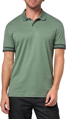 BOSS Men's Interlock Cotton Polo Shirt in Kuwait