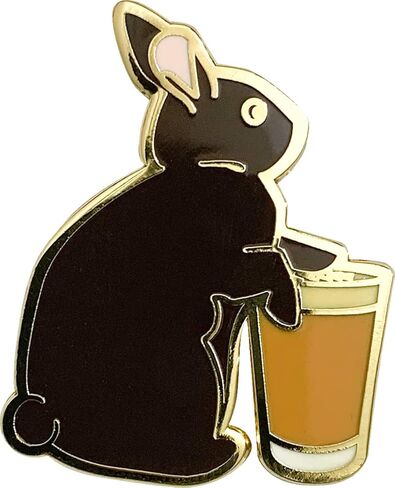 Rabbit Bunny Guinea Pig Teacup Coffee Cafe Cute Enamel Pins Set For Jackets Backpack Shirt Lapel Button Badges Pins Aesthetic Brooch For Women Fashion Jewelry in Saudi Arabia