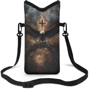 Cell Phone Bag for Women Men Soft Phone Protection Bag Phone Pouch Phone Holster Bag Fits Most of Smartphones, Colorful Deer Butterfly Print in Kuwait