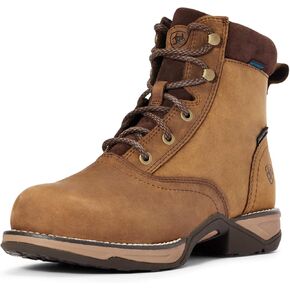 Ariat womens Anthem Round Toe Lacer Waterproof Composite Toe Work Boot in Saudi Arabia