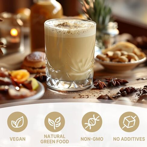 مسحوق فطر المحار العضوي من Unleash'd، 16 أونصة - طعام فائق نقي 100%، يدعم المناعة والصحة in Kuwait