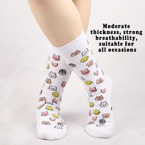 2 Pairs K-Drama Group Gift Stray Kpop Socks Stay Fandom Gift K-pop Music Lover Gift World Tour Gift in Saudi Arabia