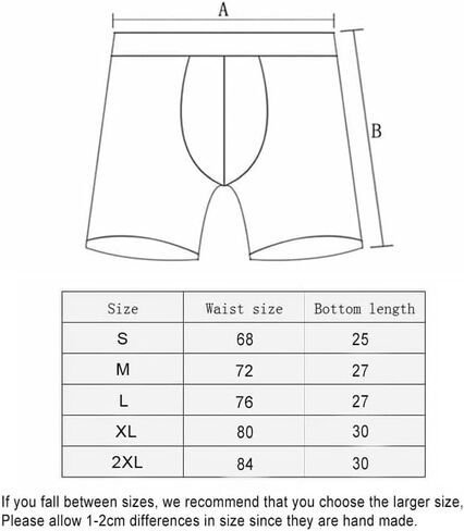 Men's Breathable Boxer Briefs, Men's Underwear Box Briefs Breathable Underwear, Airflow Anti-Friction,1 Pack (Black) in Saudi Arabia