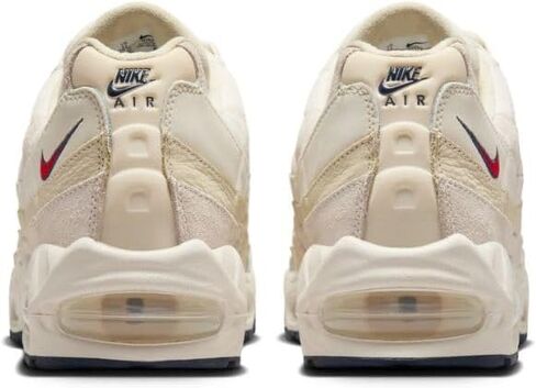 حذاء الجري Air Max 95 OG للرجال (عاجي شاحب/أحمر جامعي/كاكي فاتح/شراعي) in Saudi Arabia