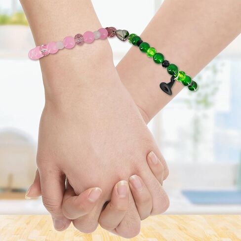Elphaba Galinda Friendship Matching Bracelet - Crown Witch Hat Inspiration Bracelet - Gifts for Bestfriend Couples Fans Party Dress Accessories in Saudi Arabia