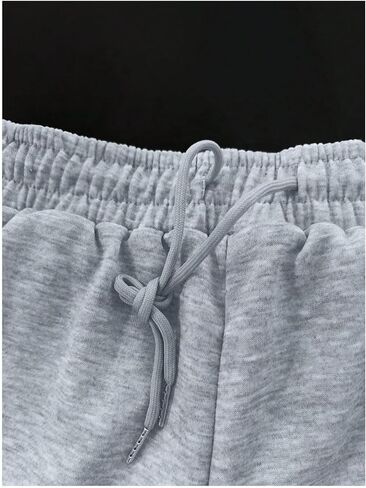 SOLY HUX Men's Casual Drawstring Sweatpants Elastic Waist Baggy Wide Leg Pants with Pockets in Saudi Arabia