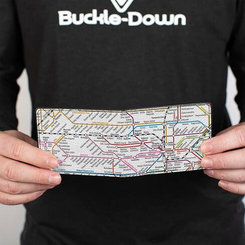 Buckle-Down Wallet, Bifold, 100 Dollar Bill Series 2009, Vegan Leather in Saudi Arabia