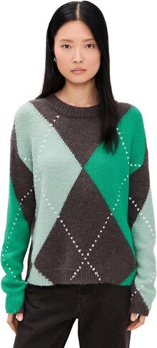 سترة نسائية من Little Lies بتصميم Argyle in Kuwait