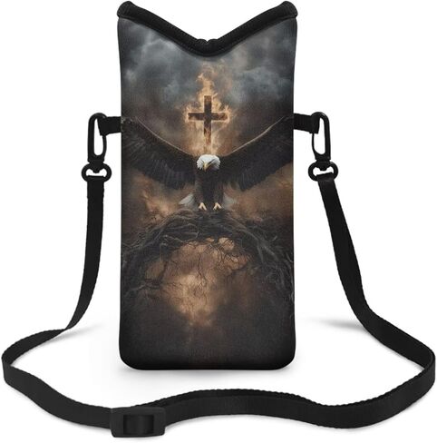 Cell Phone Bag for Women Men Soft Phone Protection Bag Phone Pouch Phone Holster Bag Fits Most of Smartphones, Colorful Deer Butterfly Print in Kuwait