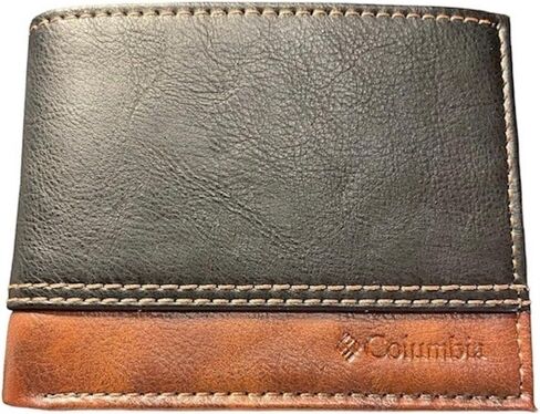 Columbia Slimfold Wallet 31CP220050 Two Tone Brown + Gift Box in Saudi Arabia