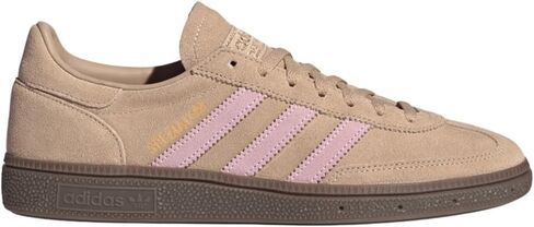 حذاء رياضي نسائي من adidas لكرة اليد Spezial برباط كاجوال - بني - مقاس 9 M in Kuwait