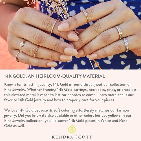 Kendra Scott Elora Earrings in 14k Gold, Fine Jewelry for Women in Saudi Arabia