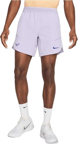 Nike Rafa Men's Dri-FIT ADV 7" Tennis Shorts (Hydrangeas/Deep Night, DV2881-515) in Saudi Arabia