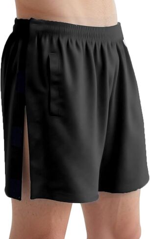 Unisex Tear Away Shorts Breakaway Athletic Short for Men & Women Post Hip Knee Surgery Recovery Shorts with Pockets in Saudi Arabia