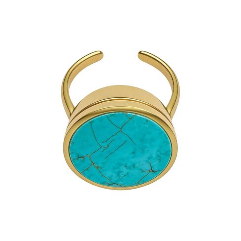 Lip Balm Ring For Finger For Women, Stainless Steel Lipbalm Lipstick Storage Design Emergency Rings Quick Adjustable Unique Vintage Gift Jewelry(Gold White) in Saudi Arabia