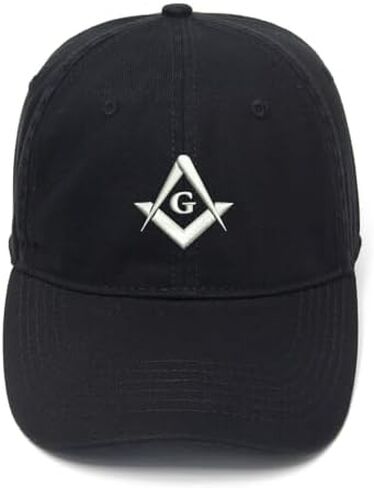 Masonic Embroidered Mens Baseball Cap Cotton Washed Baseball Hat in Saudi Arabia