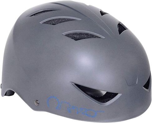Razor V-12 Adult Multi-Sport Helmet - CPSC Approved Helmets for Adults with Adjustable Strap - Durable Bicycle Helmet with Foam Padding for ‎Cycling & Skateboarding in Kuwait