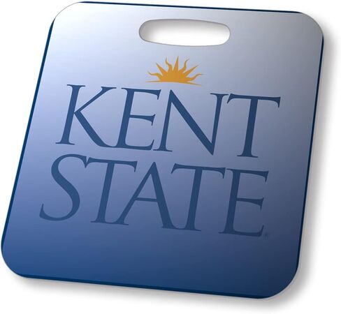Kent State University Travel Luggage ID Bag Tag for Suitcases/Square Aluminum Label (Kent State University #2) in Saudi Arabia