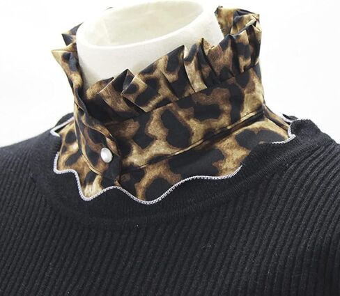 Fake Collar Detachable Collar Blouse Half Shirts Lace Flower False Collar in Kuwait