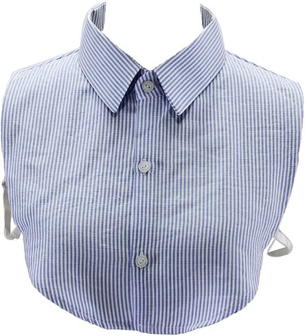 Fake Collar Detachable Collar Blouse Half Shirts Lace Flower False Collar in Kuwait