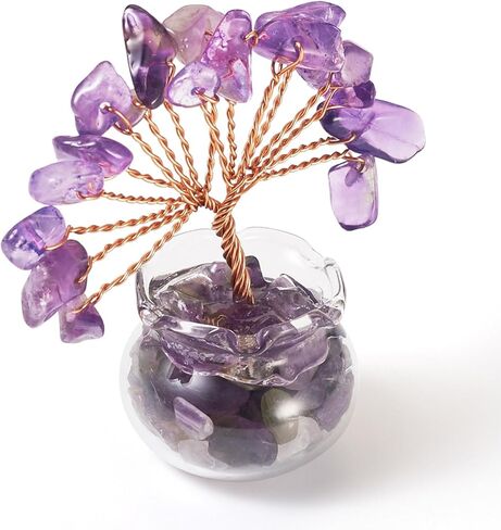 Natural Carnelian Crystal Tree Copper Wire Wrapped Healing Gemstone Tree Feng Shui Money Tree for Home Office Desk Decor Wealth Good Luck Present in Saudi Arabia