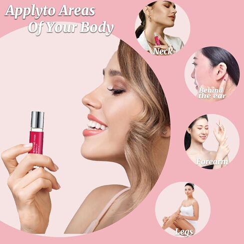 Pheromones Oil Perfumes for Women, Long Lasting Fruity Scent, Roll On Perfume Oil for Women Designed to Attract Men Portable and Fruity in Saudi Arabia